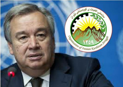 پیام سازمان خبات خطاب بە دبیرکل ملل متحد درارتباط با بازداشت فعالان کورد