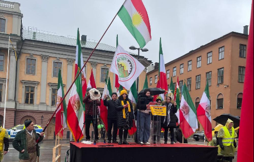 بەرێوەچوونی گردبوونەوەیەک له‌ سوئێد  بۆ ڕێزگرتن لە شەهیدانی ڕێگای ئازادی