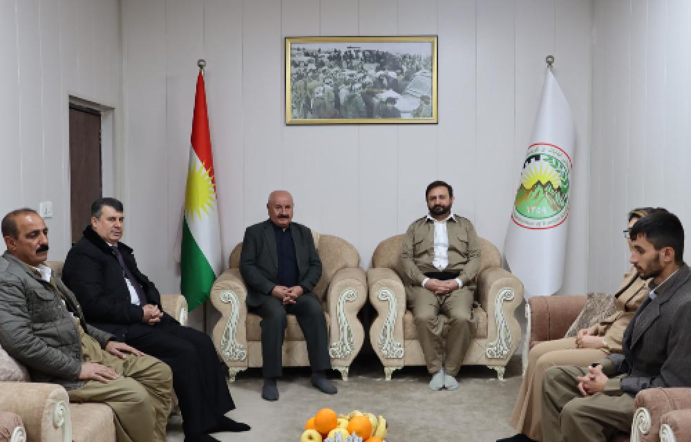 دیداری سازمانی خەبات و پارتی ڕەنجدەرانی کوردستان